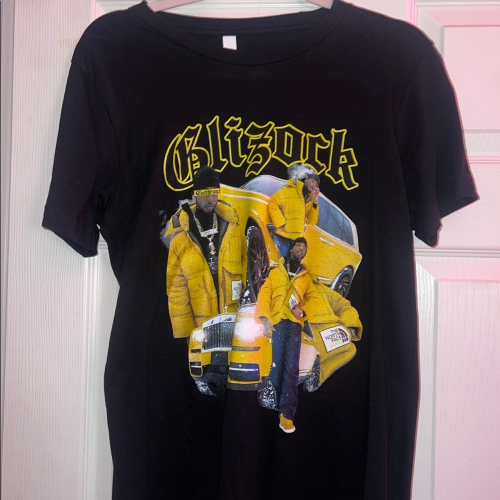 Key Glock Yellow Tape Tour T-Shirt